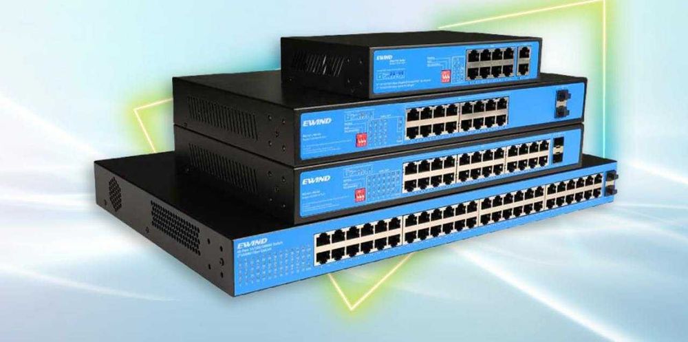Комутатори POE Ewind.