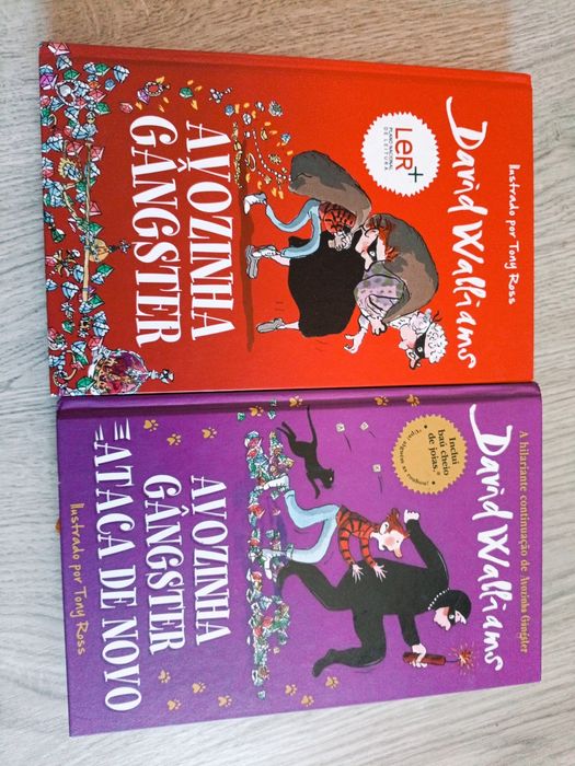 Avozinha ganster eAvozinha ganster ataca de novo  David Walliams