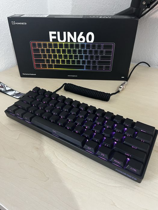 Teclado Magnético Moonsgeek Fun 60 Pro Customizado
