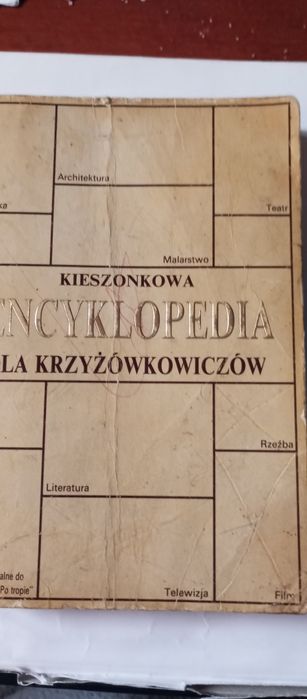 Kieszkowa encyklopedia dla krzyżówkowiczow