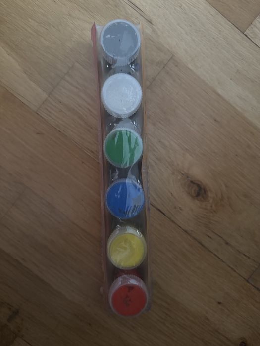 Farbki plakatowe komplet