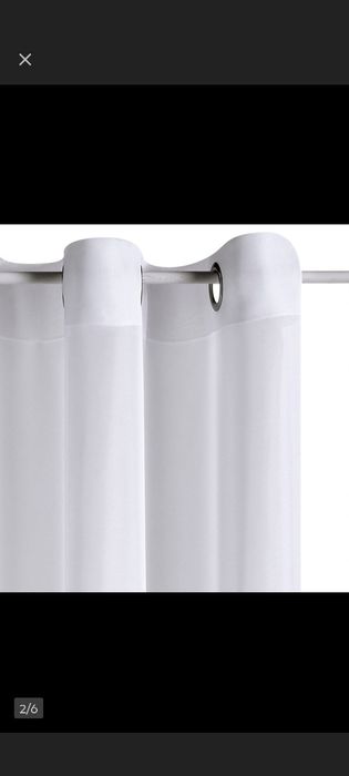 firany  2 sztuki 140 szerokość, 250 długość