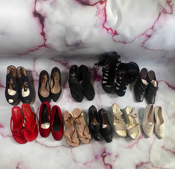 ОПТ лот жіноче взуття 15 пар 11 пар різні бренди