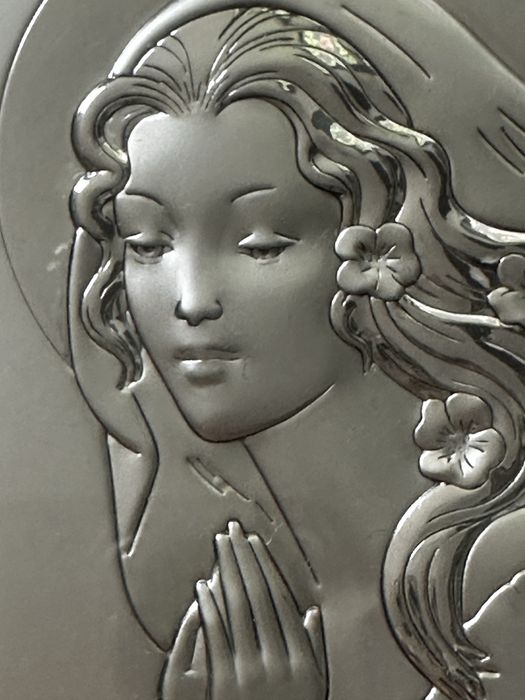 Икона серебро интересная