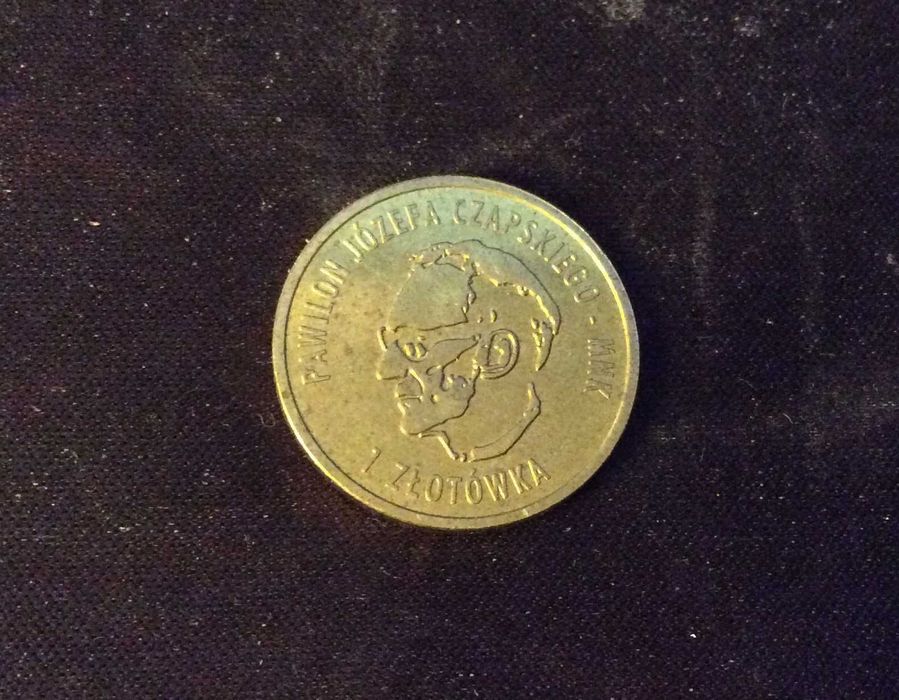 Moneta 1 zł Józefa Czapskiego