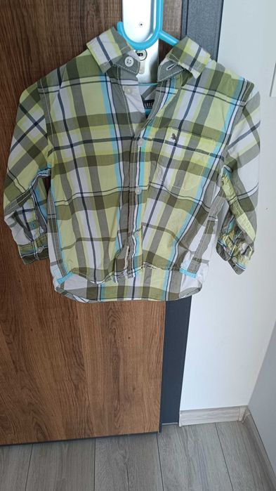 Koszula dla chłopca w kratę logg H&M 92