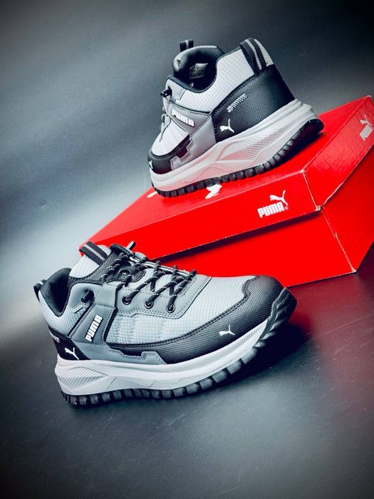Трекинговые кросовки Puma/кроссовки пума мембрана/пума мужские кожаные