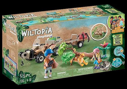 Playmobil Wiltopia - Quad Resgate de Animais