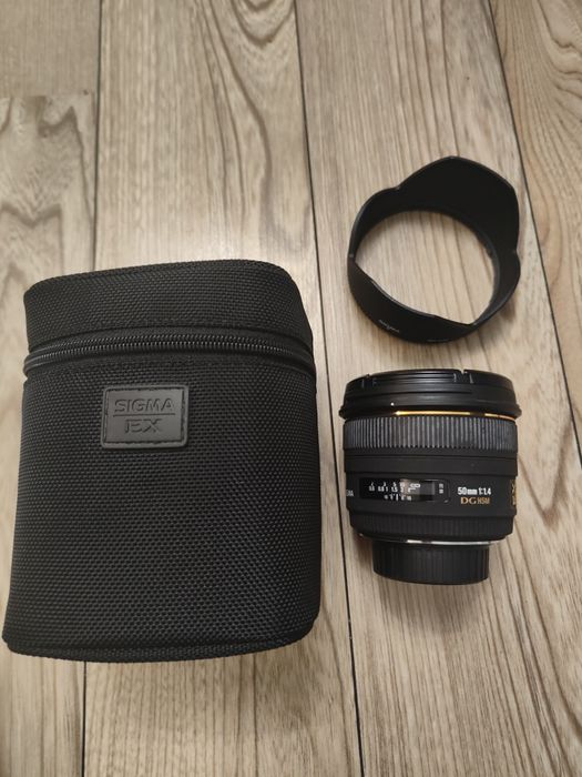 Obiektyw Sigma 50/1.4 DG EX - Nikon