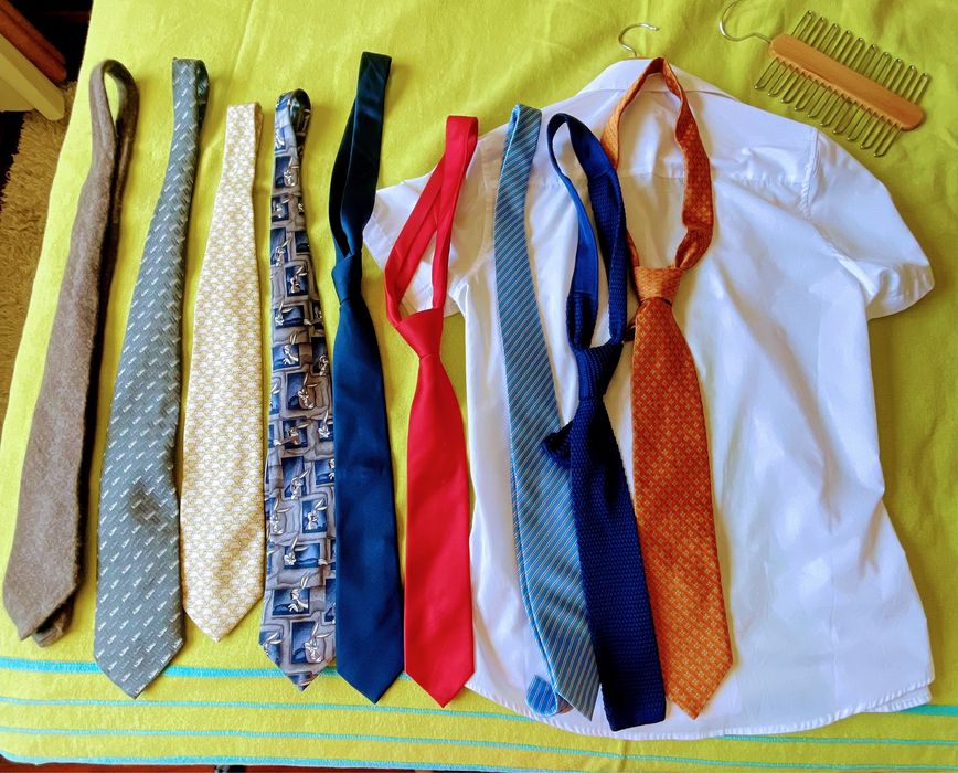 NOVO! Gravatas em SEDA / ACETINADAS / Alta Qualidade