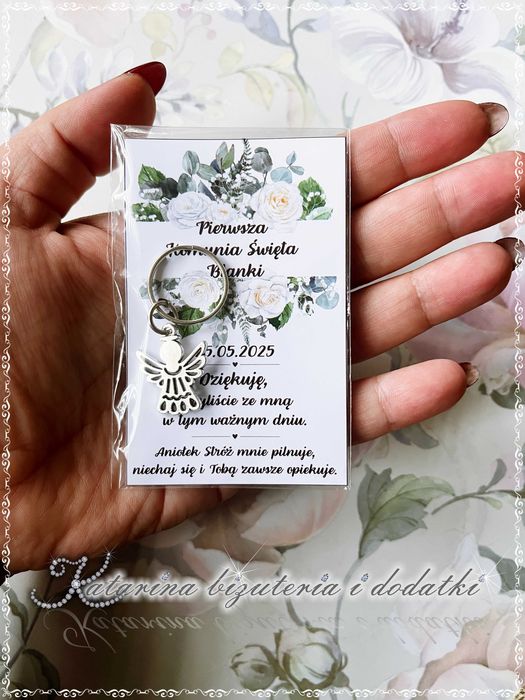 Podziękowanie dla gości Pierwsza Komunia Święta