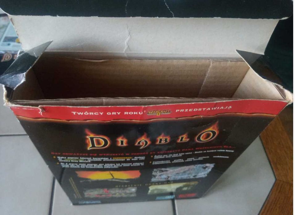 Diablo (1996) PC Big Box PL Komplete *UNIKAT* !