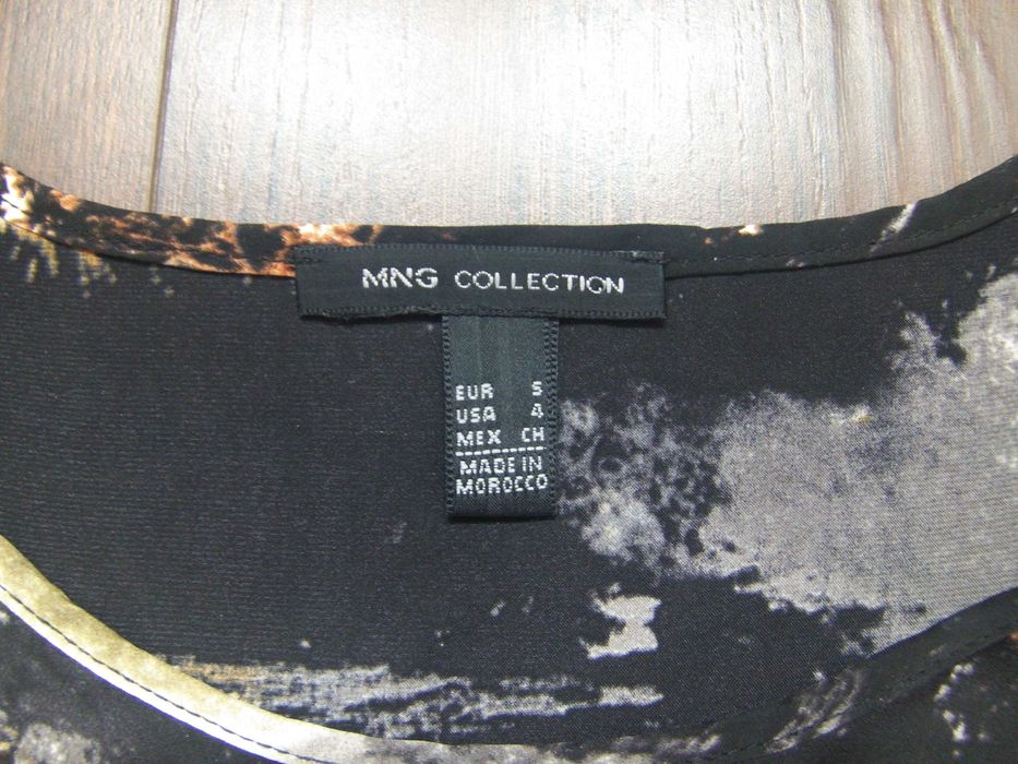 Сукня / платье Mango миди атласное + пояс рукав 3/4