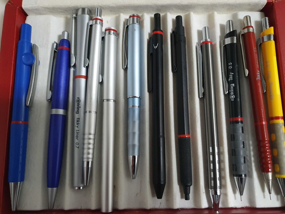 Canetas e Lapiseiras Rotring.