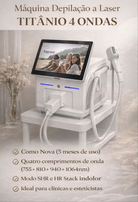 Maquina laser 4 ondas