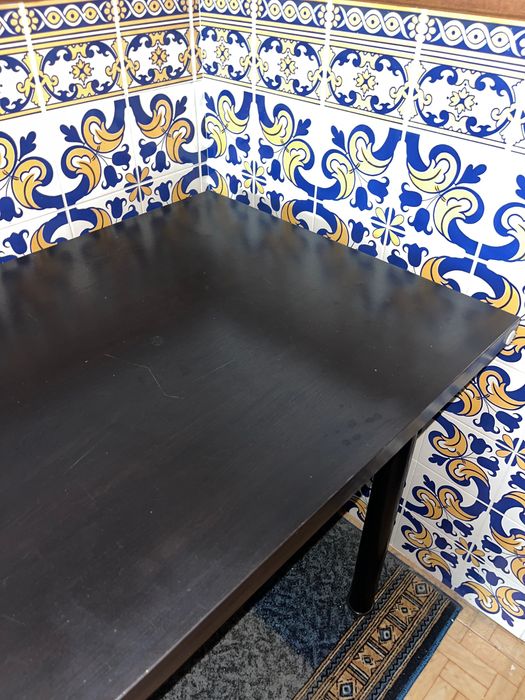 Secretária preta ikea