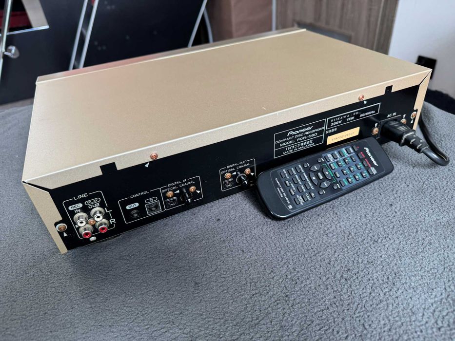 Nagrywarka CD Pioneer PDR-D50 złota z opcją DAC