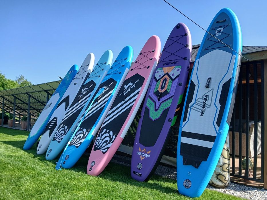 Deska SUP 230KG 355CM MEGA WYPRZEDAŻ 2026 Komplet z akcesoriami