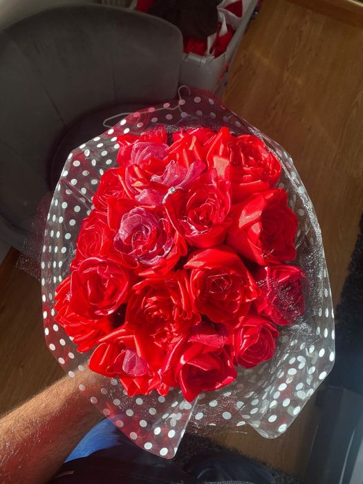 Buquê de Flores  de Cetim