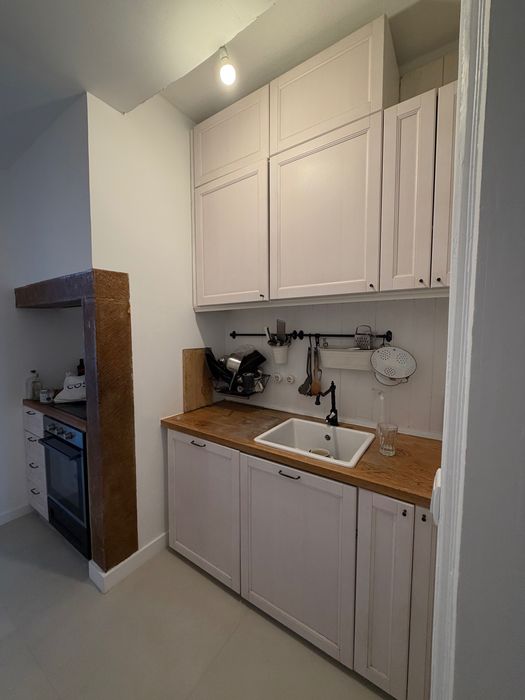 Cozinha portas, lavatório e torneira de Ikea
