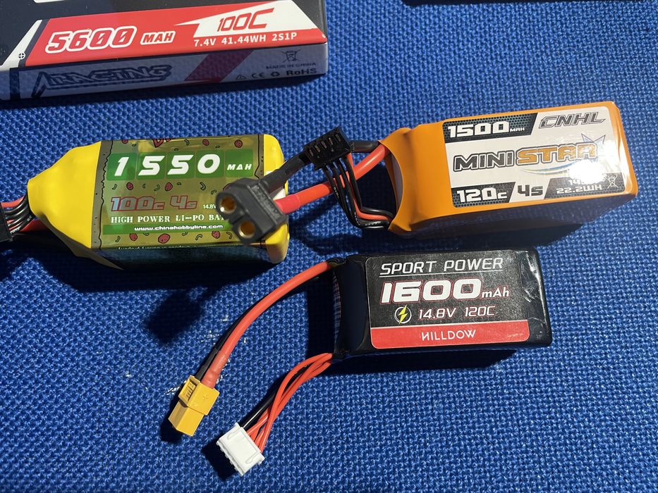 Bateria lipo 2 4 e 6S