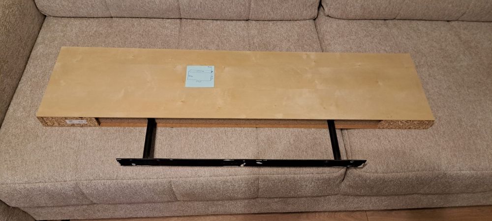 Półka niewidoczne mocowanie IKEA