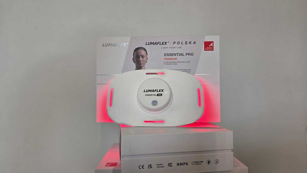 Lumaflex® Essential Pro Premium –  panel LED 6 długości fali | Nowość fotobiomodulacja polska gwarancja 3 lata gwarancji