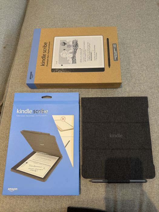 Amazon Kindle Scribe 32 GB + Capa Oficial Premium Leather