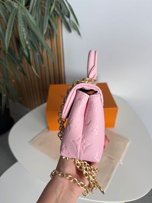 Сумка Louis Vuitton / сумочка луї віттон жовта рожева