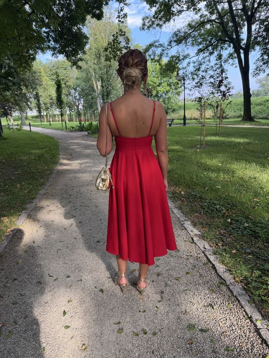 Ophelia lou S 36 czerwona