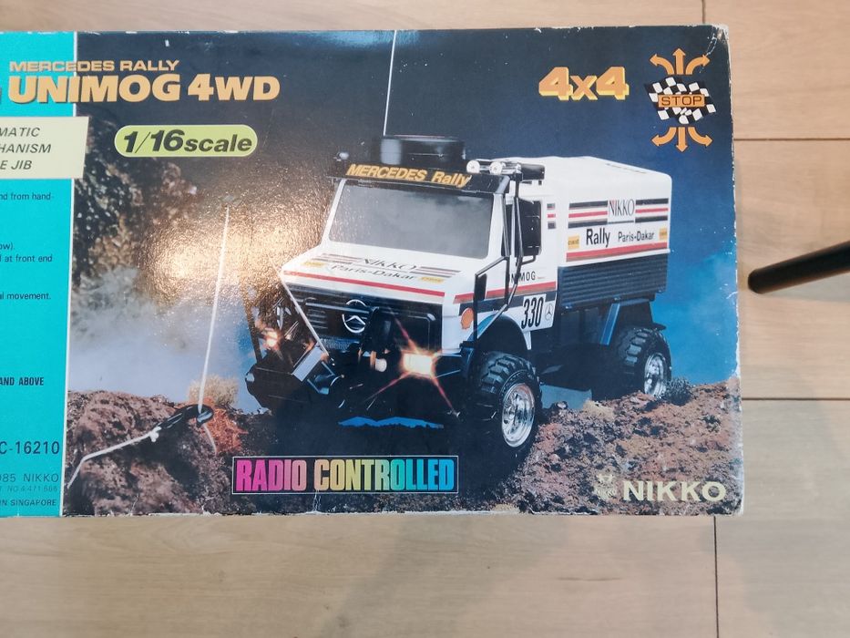 Mercedes unimog 4wd nikko 1/16