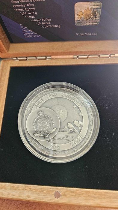Superman moneta 2oz srebrna 2024 limitowa edycja 62,2g