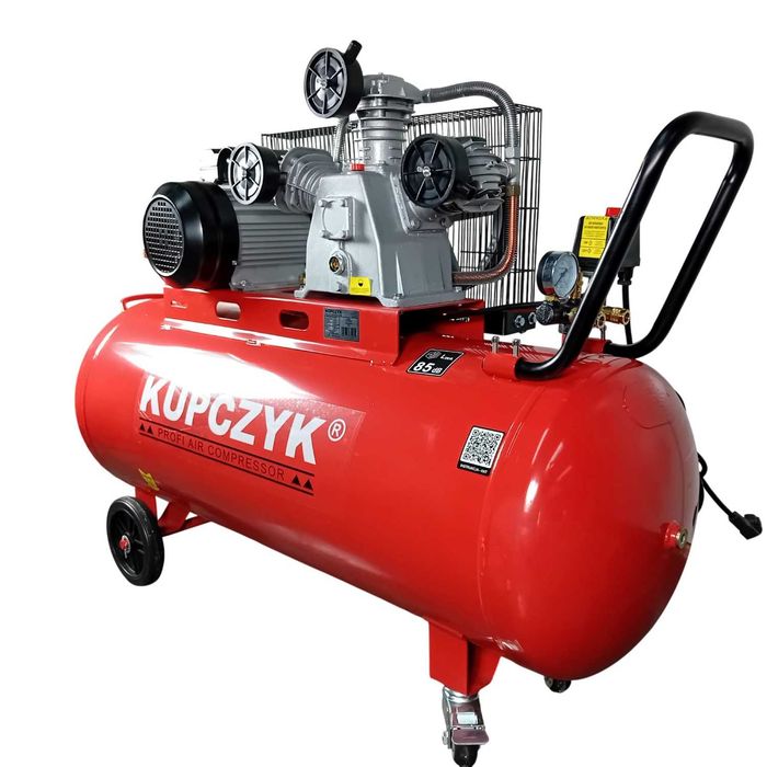 Kompresor Sprężarka 3 tłoki 200L KKT 500/200 Kupczyk Darmowa Dostawa