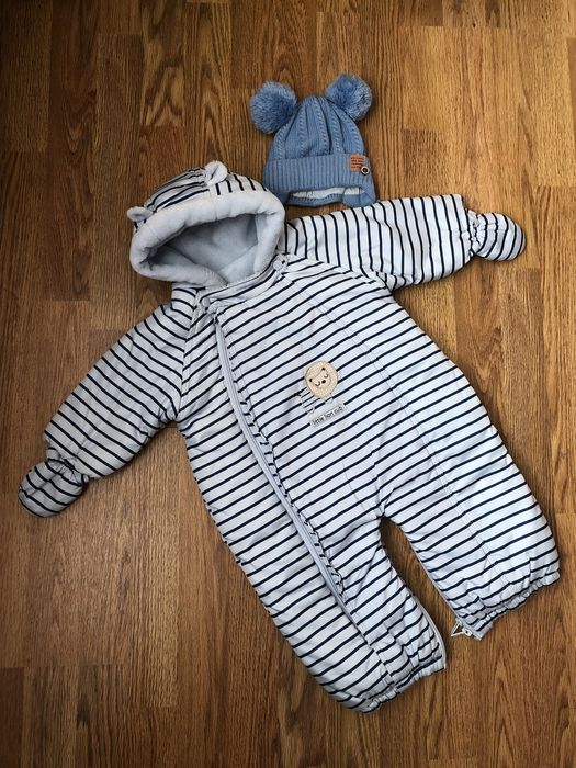 Комбінезон-конверт трансформер, шапочка Mothercare