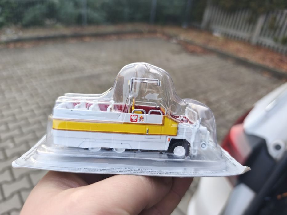 Star 660 Papamobile - Kultowe auta PRL-u, skala 1:72, DeAgostini, NOWY