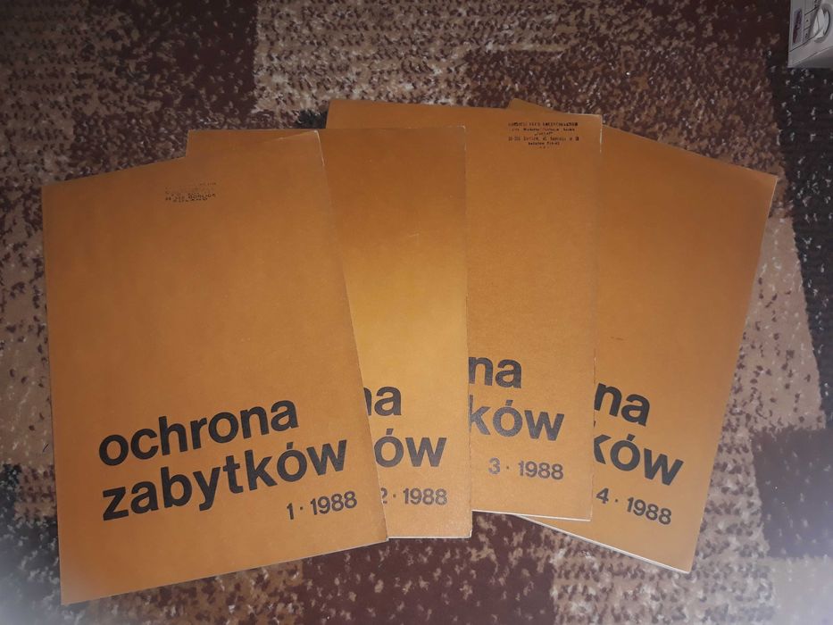 Ochrona zabytków rocznik 1988