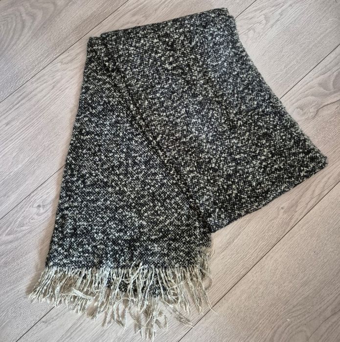 Szalik na zimę - beżowo brązowy