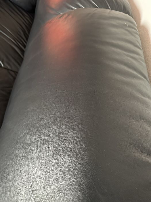 Sofas em pele em otimo estado