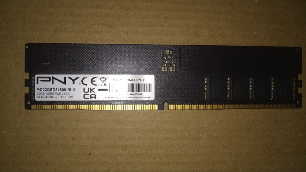Pamięć RAM DDR5 32GB 4800MHZ PNY 1x32gb