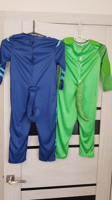 Набор: карнавальний костюм наряд герои в масках Кетбой Гекко cat boy