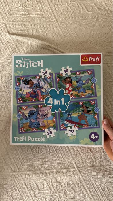 Пазли Стіч 4 в 1