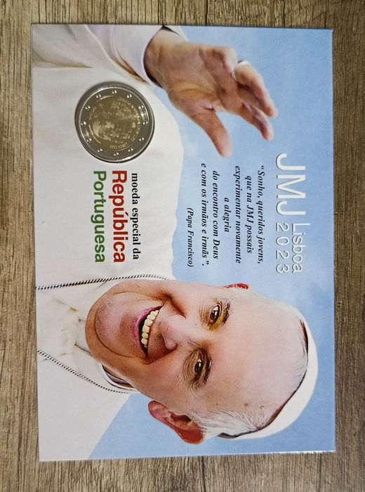 Moeda Colecionador JMJ Lisboa 2023