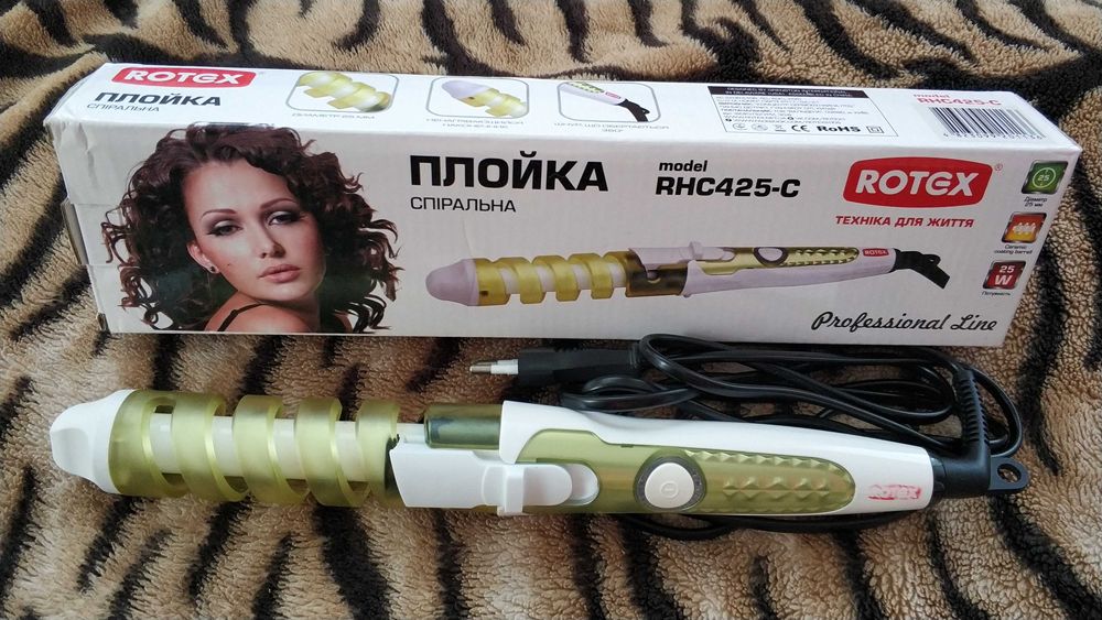 Плойка спиральная Rotex RHC425-C