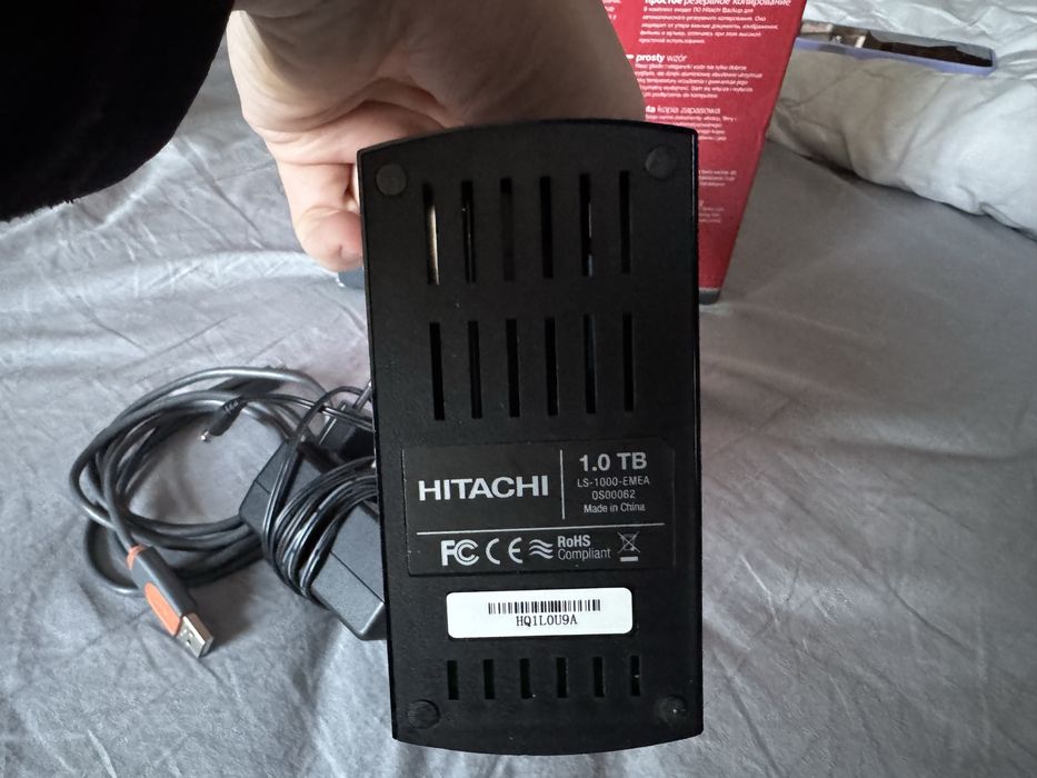 Внешний жесткий hdd диск 3.5’’ Hitachi 1Tb usb 2.0