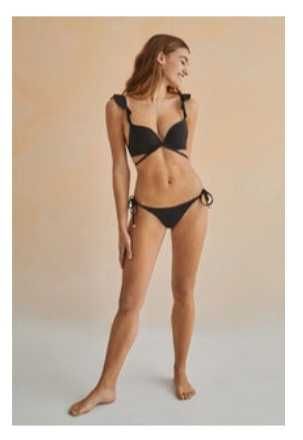Bikini Women' Secret preto 34 ou 85B NOVO