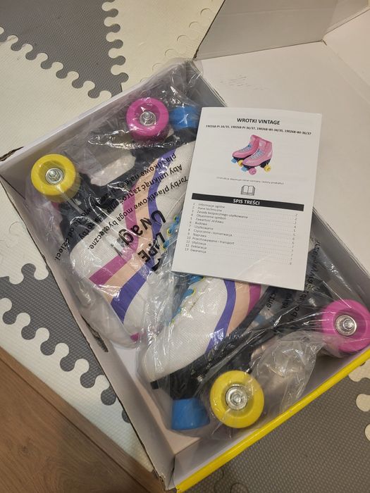 Wrotki vintage rozm.36-37