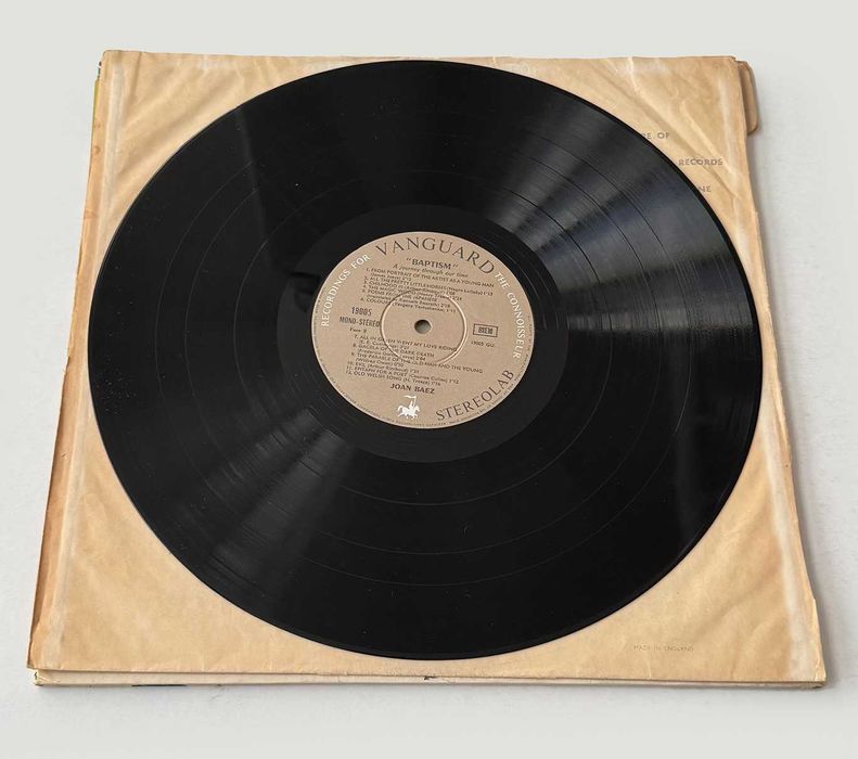 LP Joan Baez – Baptism. Gatefold. VG+