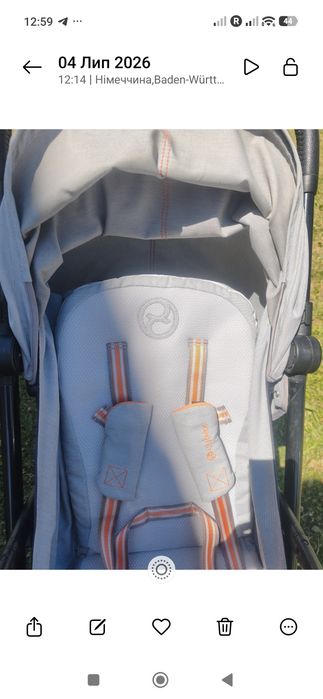 Продам наш улюблений візок Cybex