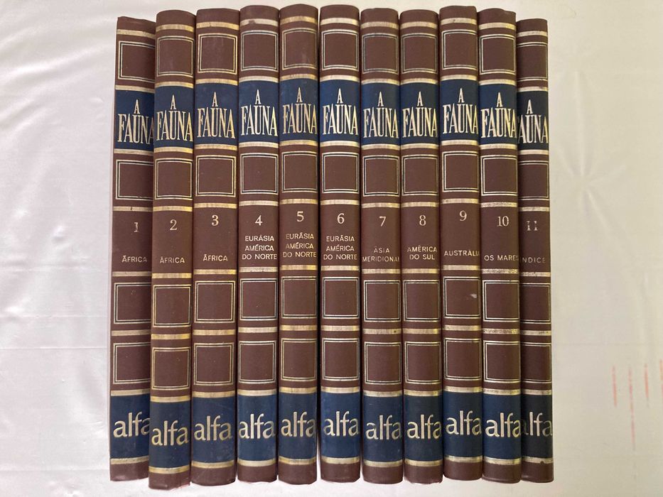 Enciclopédia A Fauna da Salvat - 11 Volumes