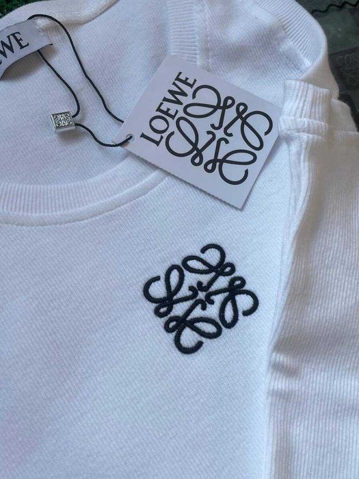 Top Loewe Algodão Logo